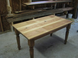 4' Heart Pine Farm Table(unfinished)
Priced upon request