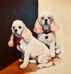 Belle and Bailey
Oil 14X14